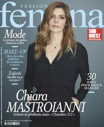 Version Femina N°913 - 29 Septembre 2019  [Magazines]