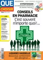 Que choisir N°568 - Avril 2018  [Magazines]