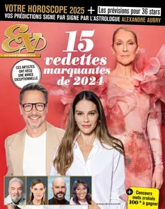 Échos Vedettes - 28 Décembre 2024  [Magazines]