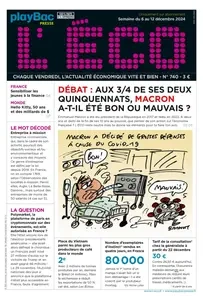 L'ÉCO N.740 - 6 Décembre 2024  [Journaux]