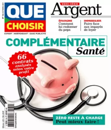 Que Choisir Hors Série Argent N°164 – Octobre 2021  [Magazines]