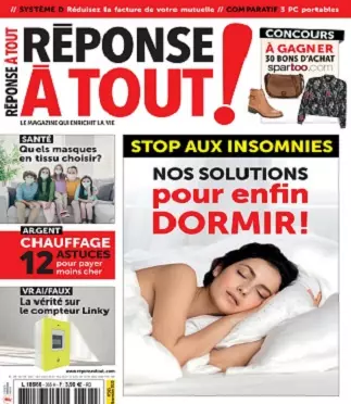 Réponse À Tout N°365 – Novembre 2020  [Magazines]