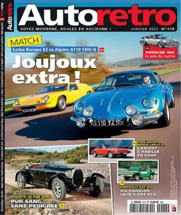 Autoretro N°470 – Janvier 2022  [Magazines]