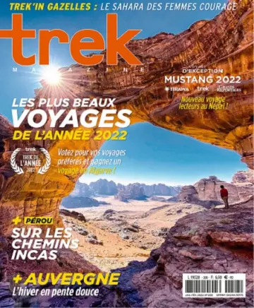 Trek Magazine N°208 – Janvier-Février 2022  [Magazines]