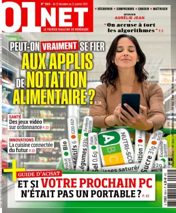 01Net N°965 Du 15 Décembre 2021  [Magazines]