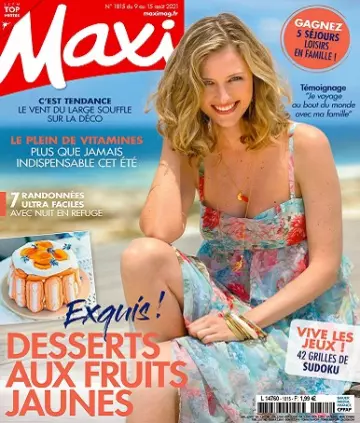 Maxi N°1815 Du 9 au 15 Août 2021  [Magazines]