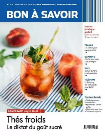 BON À SAVOIR-JUILLET-AOUT 2019  [Magazines]