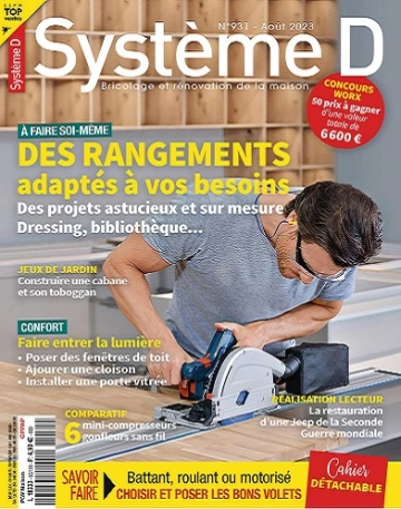 Système D N°931 – Août 2023  [Magazines]