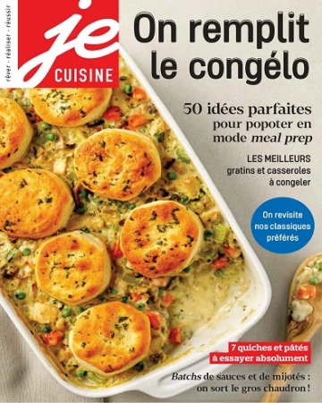 Je Cuisine N°3 – Juillet-Septembre 2023  [Magazines]