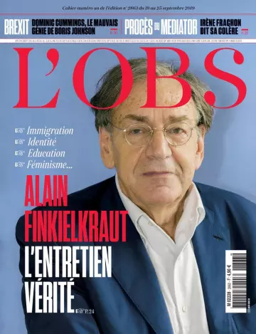 L’Obs N°2863 - 19 au 25 Septembre 2019  [Magazines]