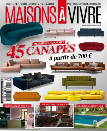 Maisons à Vivre N°36 – Août-Octobre 2019  [Magazines]