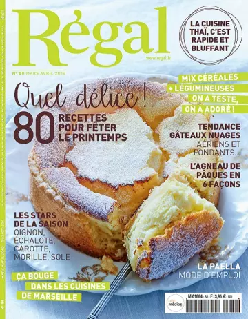 Régal N°88 – Mars-Avril 2019  [Magazines]