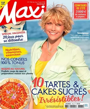 Maxi N°1762 Du 3 au 9 Août 2020  [Magazines]