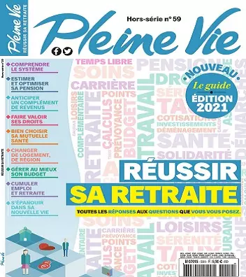 Pleine Vie Hors Série N°59 – Réussir Sa Retraite  [Magazines]