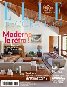 Elle Décoration France N.320 - Novembre 2024  [Magazines]