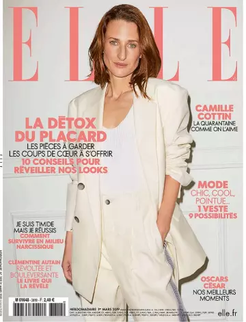 Elle N°3819 Du 1er Mars 2019  [Magazines]