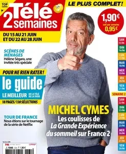 Télé 2 Semaines - 15 Juin 2024  [Magazines]