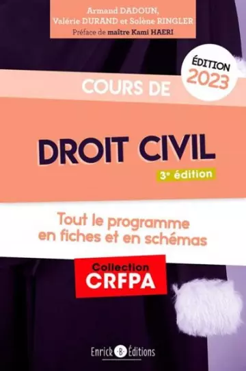 Cours de droit civil  [Livres]