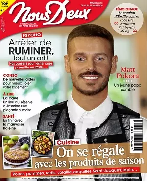 Nous Deux N°3793 Du 10 Mars 2020  [Magazines]