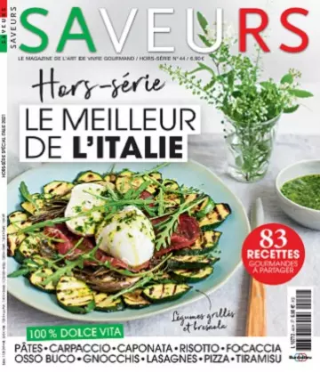 Saveurs Hors Série N°44 – Spécial Italie 2021  [Magazines]