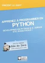 APPRENEZ À PROGRAMMER EN PYTHON  [Livres]