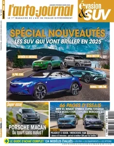 L'Auto-Journal 4x4 N.111 - Janvier-Février-Mars 2025  [Magazines]