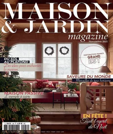 Maison et Jardin Magazine N°146 – Novembre 2021  [Magazines]