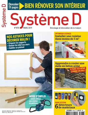 Système D N°878 – Mars 2019  [Magazines]