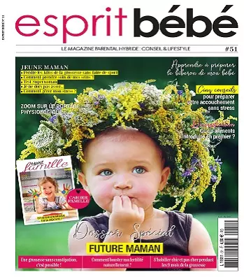 Esprit Bébé N°51 – Avril-Mai 2021  [Magazines]