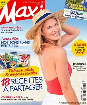 Maxi N°1761 Du 27 Juillet 2020  [Magazines]