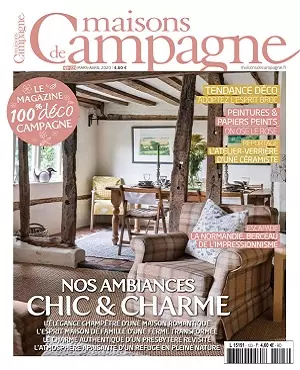 Maisons De Campagne N°123 – Mars-Avril 2020  [Magazines]