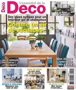 L’Essentiel De La Déco N°52 – Septembre-Novembre 2020  [Magazines]