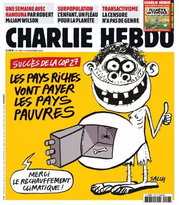 Charlie Hebdo N°1583 Du 23 au 29 Novembre 2022  [Journaux]