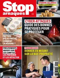 Stop Arnaques N.155 - Décembre 2024 - Janvier-Février 2025  [Magazines]