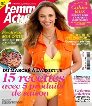 Femme Actuelle N°1919 Du 5 au 11 Juillet 2021  [Magazines]