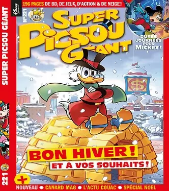 Super Picsou Géant N°221 – Décembre 2020  [Magazines]