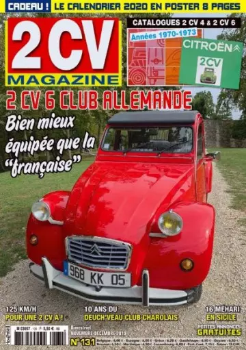 2 CV Magazine - Novembre-Décembre 2019  [Magazines]