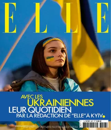 Elle N°3977 Du 10 au 16 Mars 2022  [Magazines]