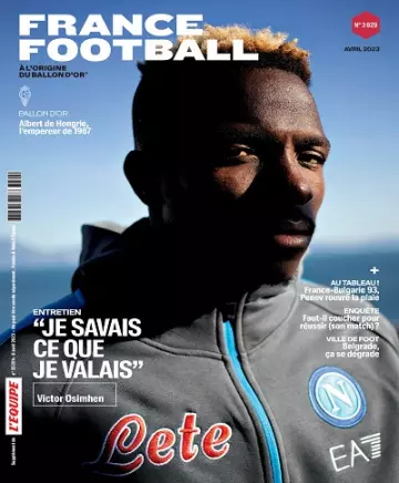 France Football N°3929 – Avril 2023  [Magazines]