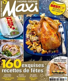 Maxi Hors Série Cuisine N°52- Décembre 2021 – Janvier 2022  [Magazines]