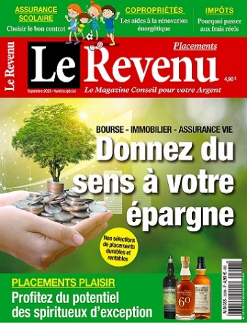 Le Revenu Placements N°308 – Septembre 2023  [Magazines]