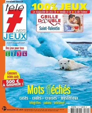 Télé 7 Jeux Inédits N°472 – Février 2020  [Magazines]