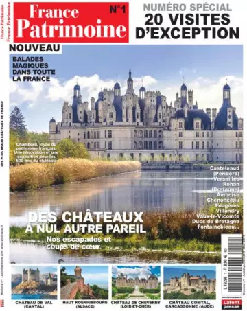 France Patrimoine N°1 - Août-Septembre 2019  [Magazines]