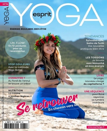 Esprit Yoga N°74 – Juillet-Août 2023  [Magazines]