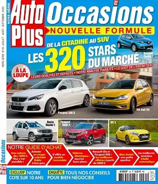 Auto Plus Occasions Hors Série N°35 – Juillet-Septembre 2020  [Magazines]