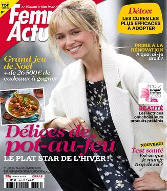 Femme Actuelle N°1887 Du 23 Novembre 2020  [Magazines]