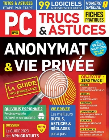 PC Trucs et Astuces N°51 – Septembre-Novembre 2023  [Magazines]