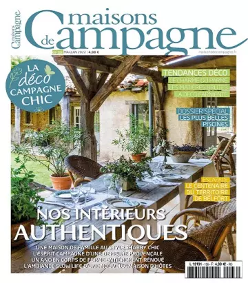 Maisons De Campagne N°136 – Mai-Juin 2022  [Magazines]