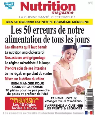 Nutrition Magazine N°13 – Juin-Août 2020  [Magazines]