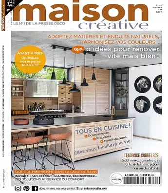 Maison Créative N°122 – Mars-Avril 2021  [Magazines]